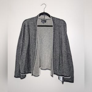 Olivia By Habitat Open Front Linen Blend Cardigan XL NWT